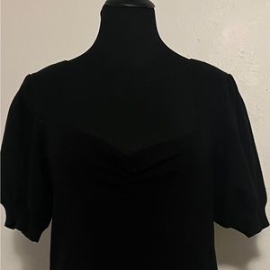 Black Mini Sweater Dress